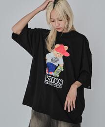 ∴WEGO/別注VISIONベアグラフィックT