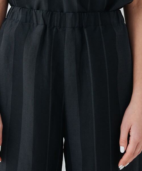リネンキュプラシルクコンパクト ワイドイージーパンツ（その他パンツ