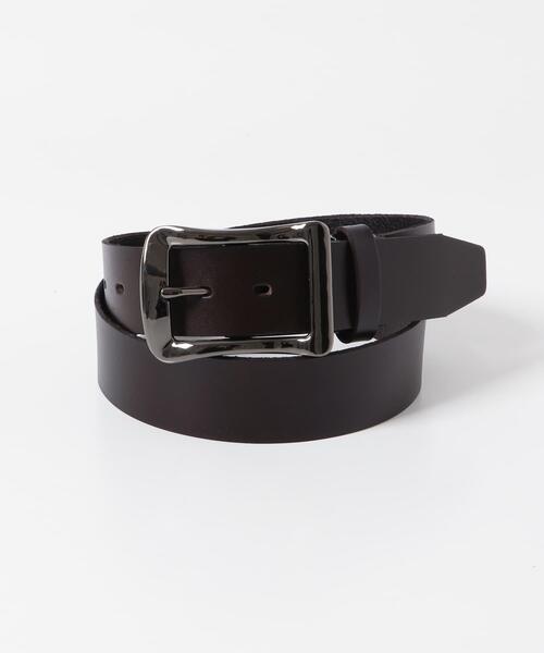 ITEMS URBANRESEARCH(アイテムズ アーバンリサーチ)の「Hawk Belt 350(ベルト・メンズ・ダークブラウン/ブラック・-)」の6枚目の写真
