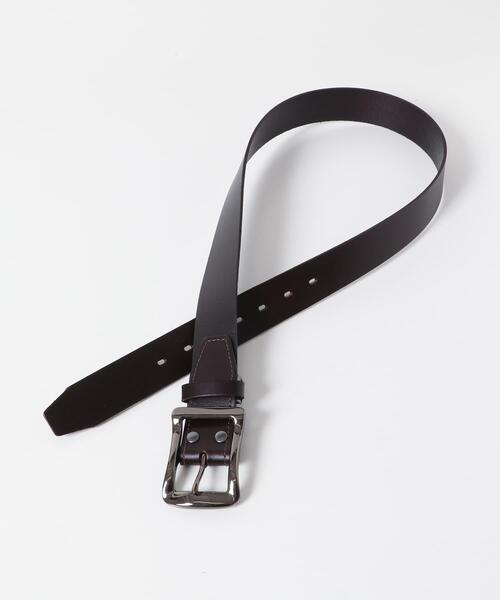 ITEMS URBANRESEARCH(アイテムズ アーバンリサーチ)の「Hawk Belt 350(ベルト・メンズ・ダークブラウン/ブラック・-)」の5枚目の写真