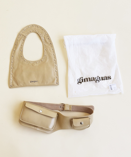 Gimaguas（ギマガス）の「【gimaguas/ギマガス】 MINI FRANCA（ハンドバッグ・レディース・ベージュ・FREE）」の5枚目の写真