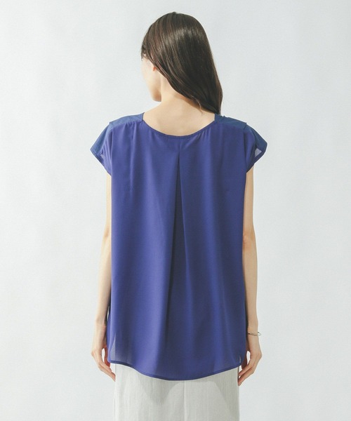 GLOBAL WORK(グローバルワーク)の「快適バックギャザーT/323352(Tシャツ/カットソー・レディース・ブラック/レッド系その他/ブルー・MEDIUM/LARGE)」の19枚目の写真