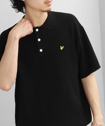LYLE&SCOTT | 【LYLE&SCOTT/ライルアンドスコット】ワンポイント サマーニット半袖ポロシャツ(ポロシャツ)