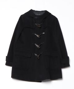 セール】ウールナイロンメルトン ダッフルショートコート（ダッフル