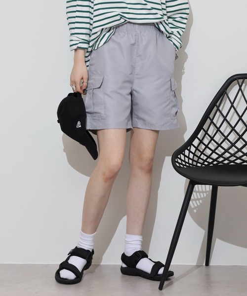 セール】Cool touch half cargo pants / 接触冷感 ハーフカーゴ