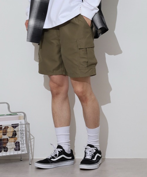 FUNALIVE(ファンアライブ)の「Cool touch half cargo pants / 接触冷感 ハーフカーゴパンツ unisex(カーゴパンツ・メンズ・グレー/チャコール/ダークネイビー/カーキオリーブ/ブラック・L/M/XL)」の17枚目の写真