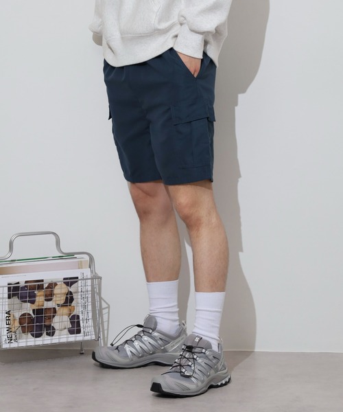 FUNALIVE(ファンアライブ)の「Cool touch half cargo pants / 接触冷感 ハーフカーゴパンツ unisex(カーゴパンツ・メンズ・グレー/チャコール/ダークネイビー/カーキオリーブ/ブラック・L/M/XL)」の13枚目の写真
