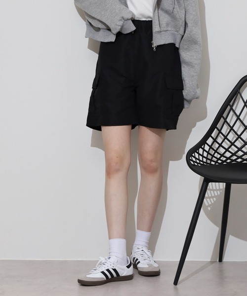 セール】Cool touch half cargo pants / 接触冷感 ハーフカーゴ
