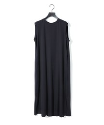 MIDIUMISOLID for Ladies バックタックワンピース