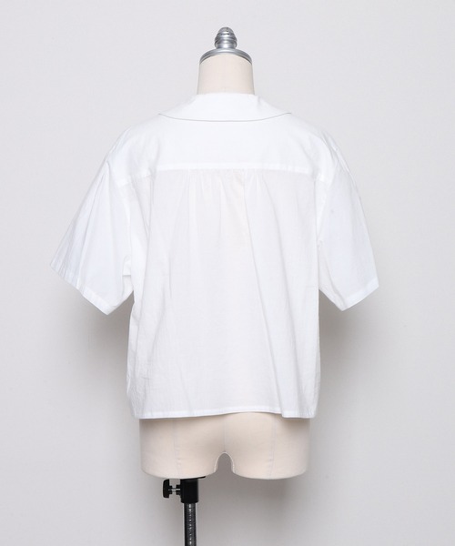 「haupia」 長袖ブラウス MEDIUM オフホワイト レディース haupia 「haupia」 長袖ブラウス MEDIUM オフホワイト