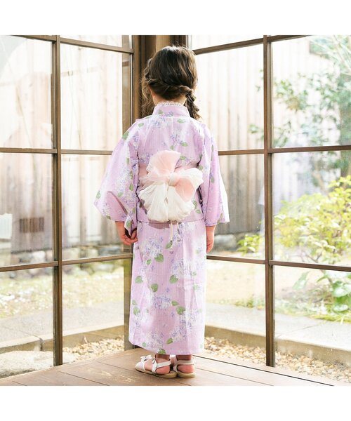 apres les cours(アプレレクール)の「飾り帯_アプレのはんなり浴衣&甚平(和装小物・キッズ・ドット/ピンク/レインボー・FREE)」の22枚目の写真