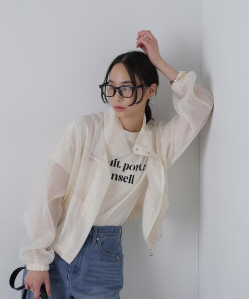 FREE'S MART（フリーズマート）の「スタンドシアーブルゾン（ブルゾン