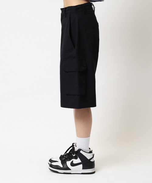 BACK TO THE FIELD（バック トゥー ザ フィールド）の「【MLB】刺しゅうロゴカーゴハーフパンツ（その他パンツ・レディース・カーキ系/ブラック/オフホワイト・FREE）」の18枚目の写真