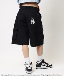 BACK TO THE FIELD（バック トゥー ザ フィールド）の「【MLB】刺しゅうロゴカーゴハーフパンツ（その他パンツ）」