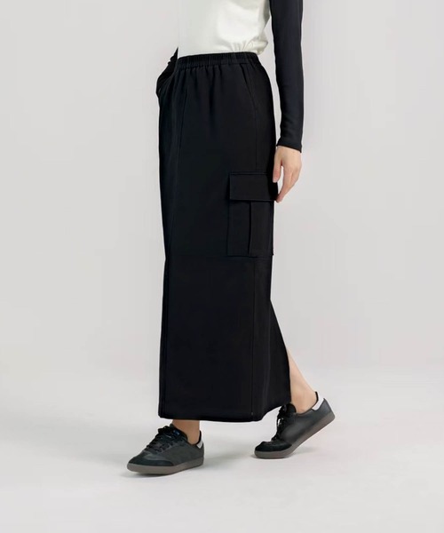 DECADE CLASSIC(ディケイド クラシック)の「【DECADE CLASSIC】カーゴロングスカート(スカート・レディース・ホワイト/ブラック/ベージュ・SMALL/MEDIUM/LARGE)」の10枚目の写真