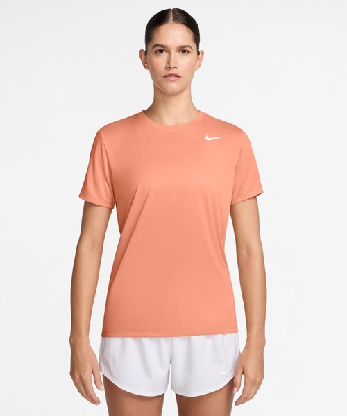 NIKE（ナイキ）の「ナイキ NIKE ナイキ  DF RLGD LBR S/S Tシャツ（Tシャツ/カットソー・レディース・ライラック/サーモンピンク・S/M/L/XL）」の2枚目の写真