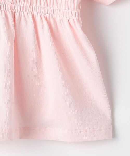 Russell Athletic（ラッセルアスレティック）の「【SHIPS KIDS別注】RUSSELL ATHLETIC:140～150cm/ ギャザー プリント 半袖 TEE（Tシャツ/カットソー・キッズ・ライトブルー/ピンク・140/150）」の5枚目の写真