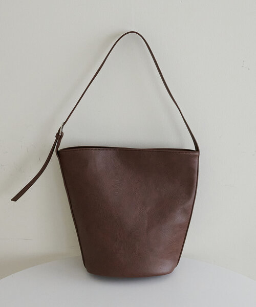 DISCOAT（ディスコート）の「コンビワンハンドルバケットショルダーバッグ（ショルダーバッグ・レディース・ブラック系その他/ブラック/ブラウン/キャメル・FREE）」の16枚目の写真