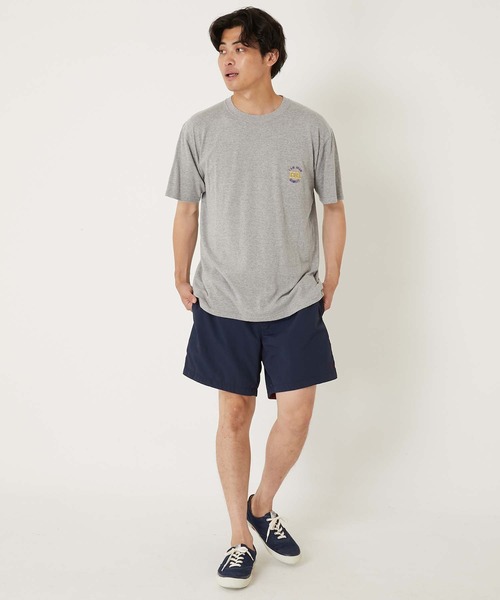 HOLLYWOOD RANCH MARKET（ハリウッドランチマーケット）の「SO0033Hエンブロイダリー ライトシェル バルキータフタ レッグスフリー ショーツ（その他パンツ・メンズ・ネイビー/バーガンディー/ホワイト/ブラック/ターコイズブルー・X-LARGE/LARGE/MEDIUM/SMALL）」の12枚目の写真