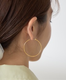 &. NOSTALGIA（アンドドットノスタルジア）の「【ZOZO限定】ラージフープピアス（ピアス（両耳用））」