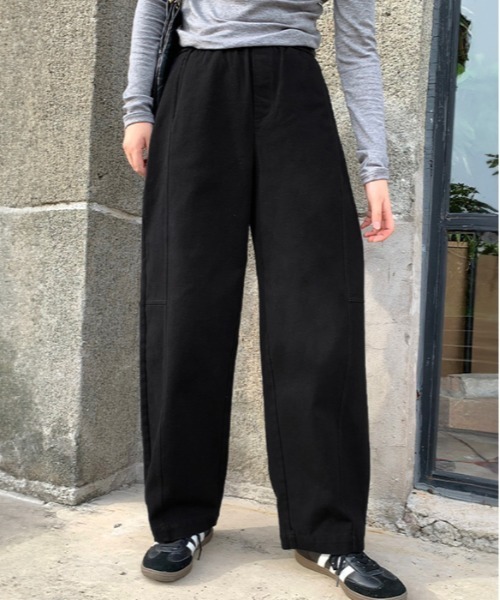 by LEGNA(バイレグナ)の「バレルレッグツイルパンツ(その他パンツ・レディース・アイボリー/ブラック/グレー/キャメル・X-LARGE/LARGE/MEDIUM/SMALL)」の12枚目の写真