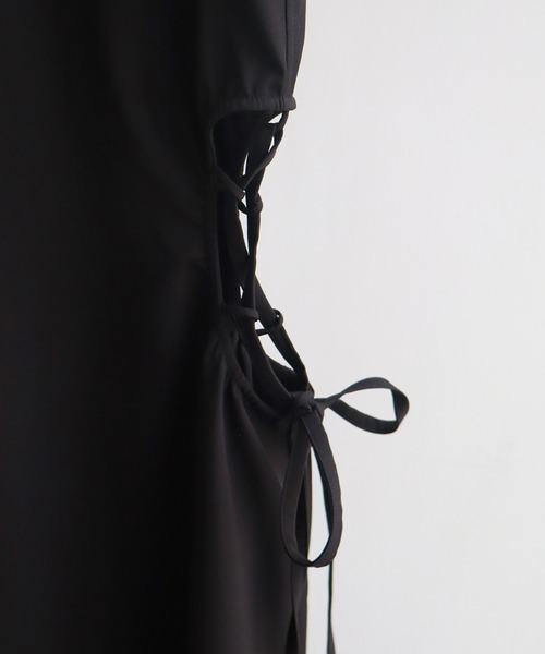 NOGLE(ノグル)の「【NOGLE/ノグル】ウエストホールワンピース(ワンピース・レディース・ブラック/アイボリー・FREE)」の10枚目の写真