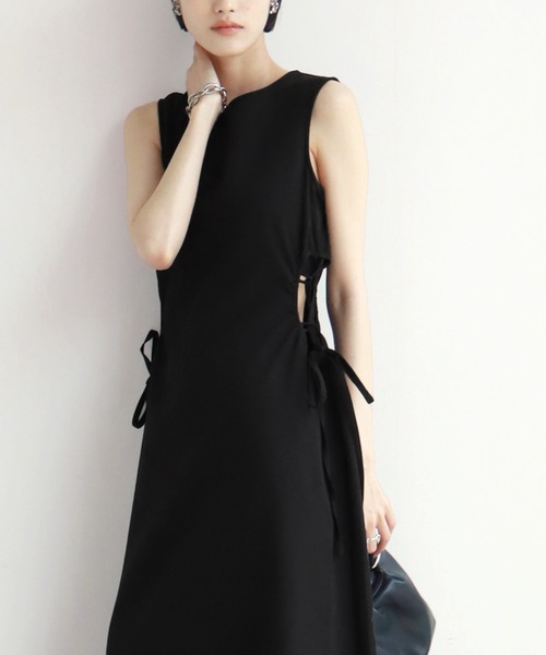 NOGLE(ノグル)の「【NOGLE/ノグル】ウエストホールワンピース(ワンピース・レディース・ブラック/アイボリー・FREE)」の16枚目の写真