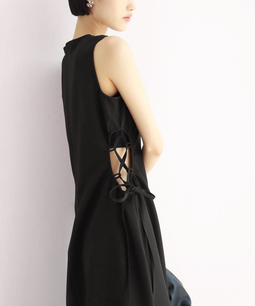 NOGLE(ノグル)の「【NOGLE/ノグル】ウエストホールワンピース(ワンピース・レディース・ブラック/アイボリー・FREE)」の17枚目の写真