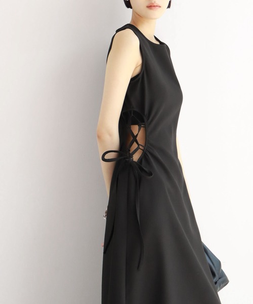 NOGLE(ノグル)の「【NOGLE/ノグル】ウエストホールワンピース(ワンピース・レディース・ブラック/アイボリー・FREE)」の19枚目の写真