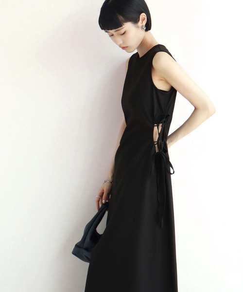 NOGLE(ノグル)の「【NOGLE/ノグル】ウエストホールワンピース(ワンピース・レディース・ブラック/アイボリー・FREE)」の20枚目の写真