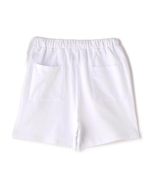 WHITELAND（ホワイトランド）の「【WEB&DEPOT限定】WHITELAND/LOGO SWEAT SHORTS（その他パンツ・レディース・ブラック/ホワイト/ベージュ・S/M/L）」の4枚目の写真