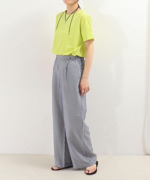 fredy couleur（フレディクルール）の「ドビーストライプマリンパンツ（その他パンツ・レディース・ブラック系その他/ブルー系その他・38/36）」の4枚目の写真