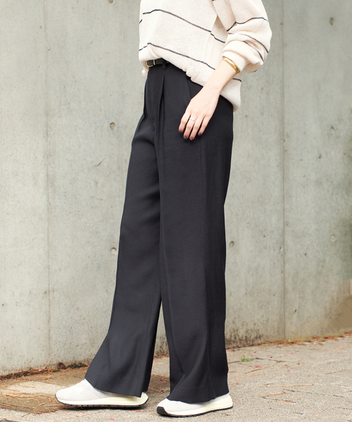 plage（プラージュ）の「《追加》washable linen混パンツ2
