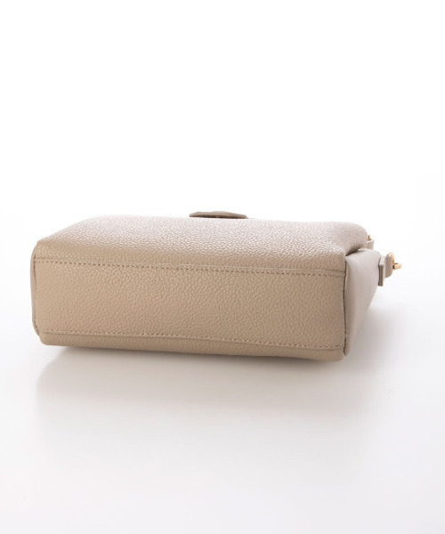 cache cache(カシュ カシュ)の「カシュカシュ cachecache / 横型3つ口ショルダーバッグ(ショルダーバッグ・レディース・ベージュ/グレー/シルバー/ブラック・FREE)」の13枚目の写真