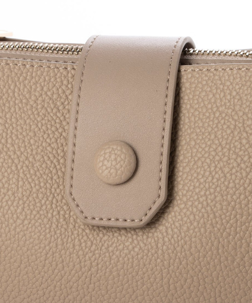 cache cache(カシュ カシュ)の「カシュカシュ cachecache / 横型3つ口ショルダーバッグ(ショルダーバッグ・レディース・ベージュ/グレー/シルバー/ブラック・FREE)」の11枚目の写真