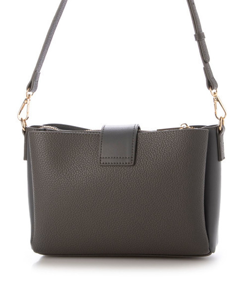 cache cache(カシュ カシュ)の「カシュカシュ cachecache / 横型3つ口ショルダーバッグ(ショルダーバッグ・レディース・ベージュ/グレー/シルバー/ブラック・FREE)」の20枚目の写真