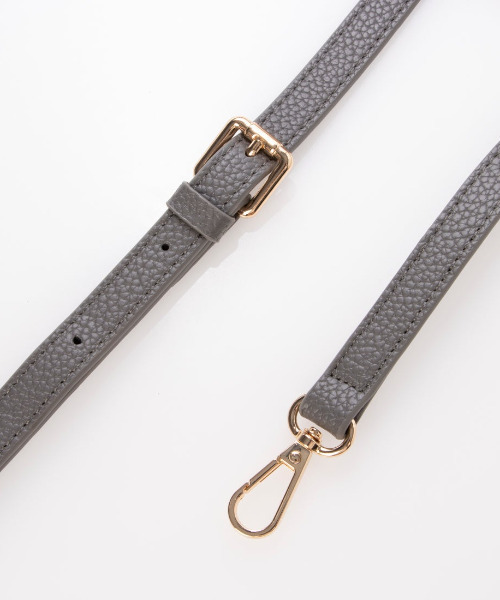 cache cache(カシュ カシュ)の「カシュカシュ cachecache / 横型3つ口ショルダーバッグ(ショルダーバッグ・レディース・ベージュ/グレー/シルバー/ブラック・FREE)」の16枚目の写真