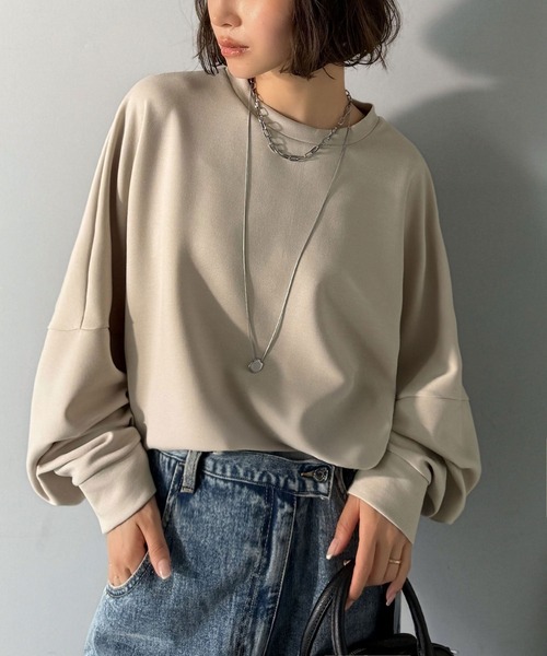 セール】《JaVaジャバ コラボ》上品な抜け感と艶感◎ドルマン