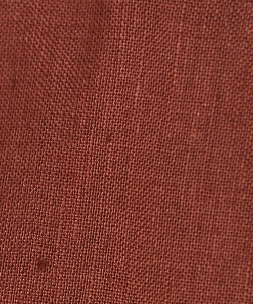 DES PRES（デ・プレ）の「シルクリネンクロス ボクシーブラウス（シャツ/ブラウス・レディース・ブラック/ホワイト/レッド系その他・FREE）」の4枚目の写真