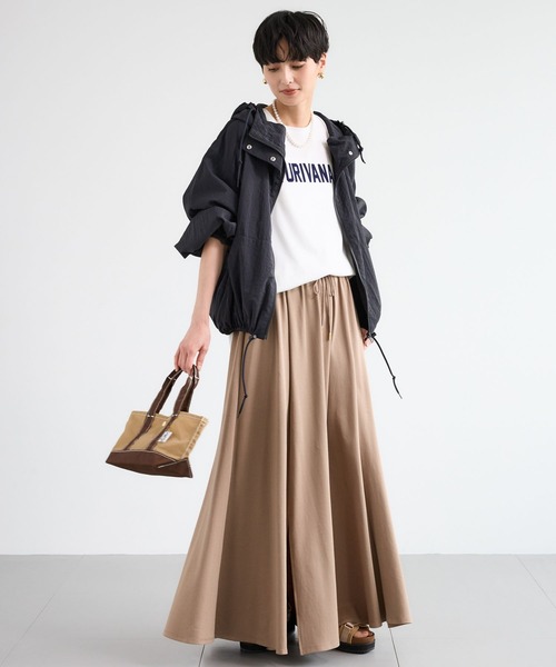 BARNYARDSTORM（バンヤードストーム）の「BARNYARDSTORM / UVカットライトブルゾン 【『ネルソンさん』YouTubeご紹介アイテム】（ブルゾン・レディース・ホワイト/ブラック・S/M）」の8枚目の写真