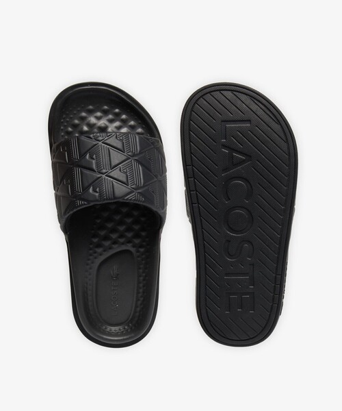 LACOSTE(ラコステ)の「レディース SERVE SLIDE DUAL(サンダル・レディース・ブラック・22.5cm/23.5cm/24.0cm/25.0cm)」の4枚目の写真