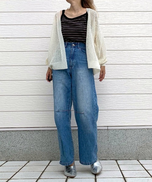 Q（キュー）の「ランダムリブ2wayキャミ（キャミソール・レディース・ブラック系/ホワイト系/アイボリー/パープル系/チャコールグレー/ベージュ系・MEDIUM）」の9枚目の写真