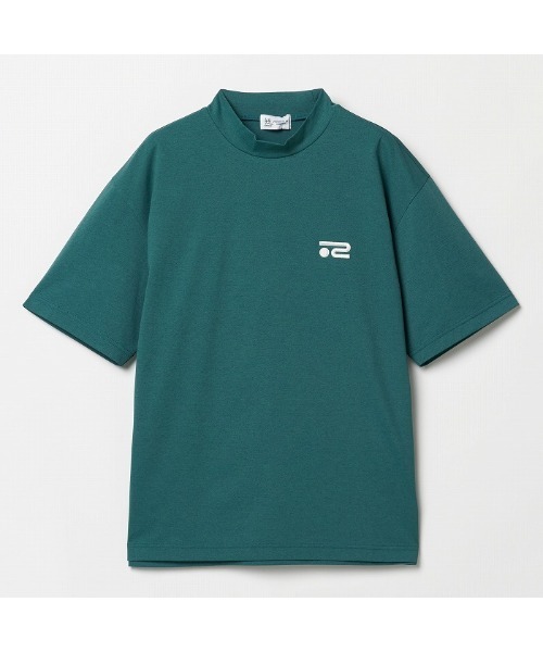 ROSASEN（ロサーセン）の「【Rosasen/GOLF】ソロナ半袖モックネック【University of Hawaiiコラボ】（シャツ/ブラウス・メンズ・グリーン/ブラック/ホワイト・50/48）」の3枚目の写真