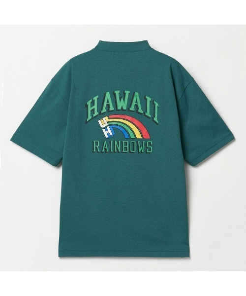 ROSASEN（ロサーセン）の「【Rosasen/GOLF】ソロナ半袖モックネック【University of Hawaiiコラボ】（シャツ/ブラウス・メンズ・グリーン/ブラック/ホワイト・50/48）」の11枚目の写真
