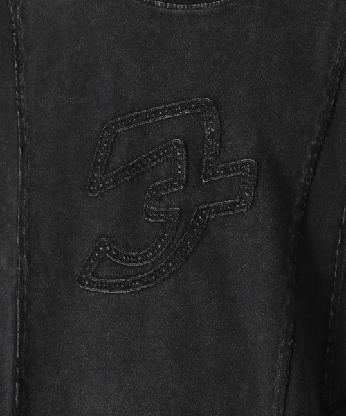 3.3 Field Trip （3.3フィールドトリップ）の「3.3 Field Trip／パッチロックT（Tシャツ/カットソー・メンズ・ライトグレー/ブラック・LARGE/MEDIUM）」の8枚目の写真