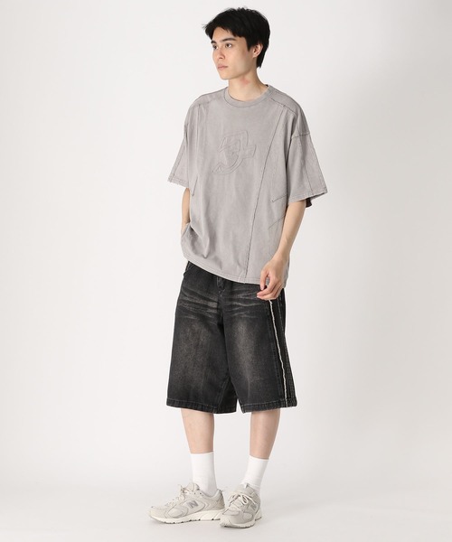 3.3 Field Trip （3.3フィールドトリップ）の「3.3 Field Trip／パッチロックT（Tシャツ/カットソー・メンズ・ライトグレー/ブラック・LARGE/MEDIUM）」の11枚目の写真