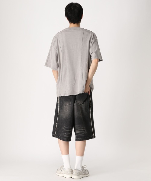 3.3 Field Trip （3.3フィールドトリップ）の「3.3 Field Trip／パッチロックT（Tシャツ/カットソー・メンズ・ライトグレー/ブラック・LARGE/MEDIUM）」の13枚目の写真