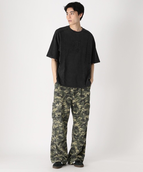 3.3 Field Trip （3.3フィールドトリップ）の「3.3 Field Trip／パッチロックT（Tシャツ/カットソー・メンズ・ライトグレー/ブラック・LARGE/MEDIUM）」の3枚目の写真