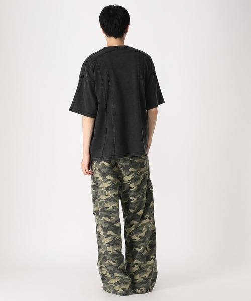 3.3 Field Trip （3.3フィールドトリップ）の「3.3 Field Trip／パッチロックT（Tシャツ/カットソー・メンズ・ライトグレー/ブラック・LARGE/MEDIUM）」の5枚目の写真