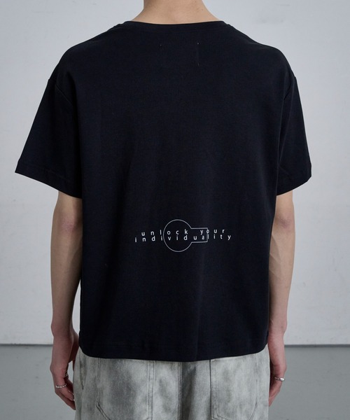 THE CLE(ザクレ)の「GRAPHIC T-SHIRTS / グラフィックTシャツ【グラフィック】【プリント】 半袖 Tシャツ カットソー トップス メンズ(Tシャツ/カットソー・メンズ・ホワイト/ブラック・LARGE/MEDIUM/SMALL)」の7枚目の写真